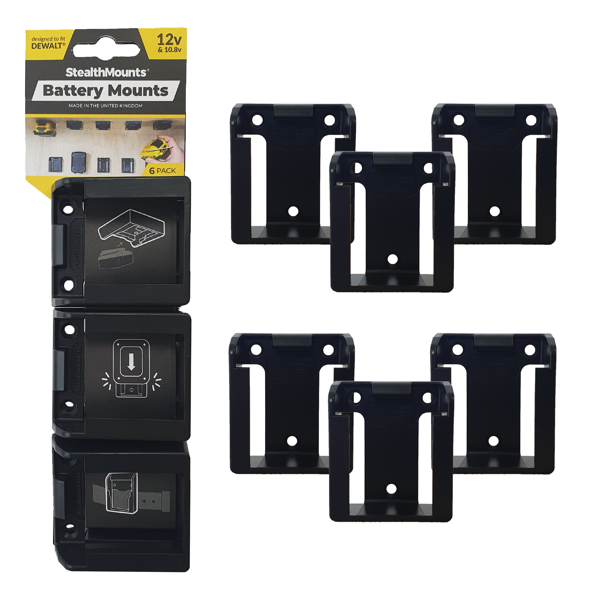 Stealth mounts discount battery mounts