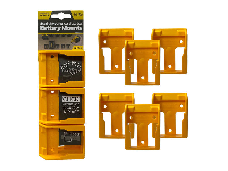 Battery Mounts To Suit DeWalt 20v