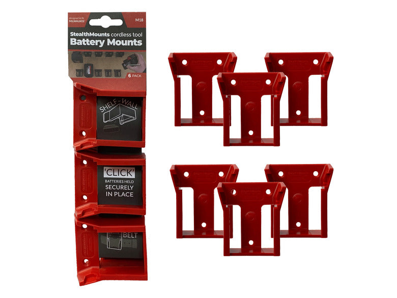 Battery Mounts To Suit Milwaukee M18