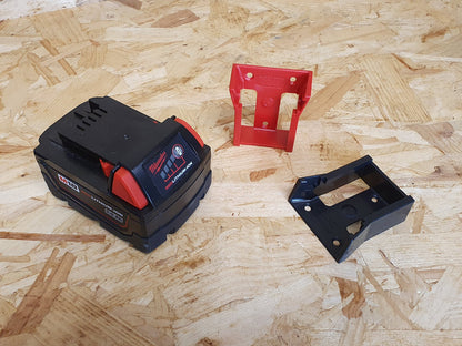 Battery Mounts To Suit Milwaukee M18