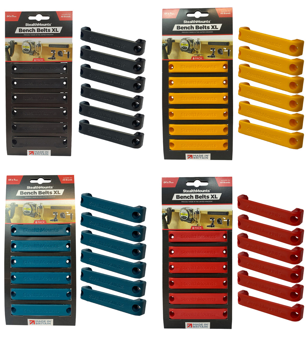 Universal Bench Belts XL 6-pack, StealthMounts - distribution wholesale and  retail. - Bitmag official store
