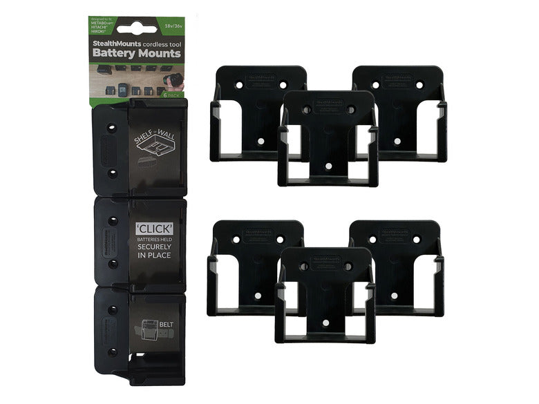 StealthMounts for Cordless Alliance System Batteries - Metabo