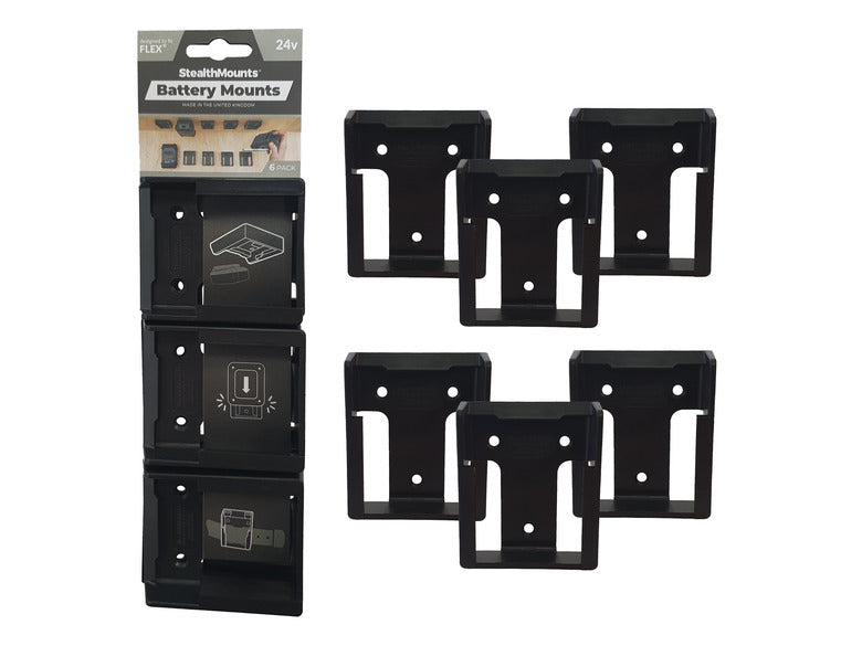 FLEX 24v Battery Holders